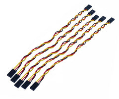 3pin sil socket connector lead / adapt 200mm - 5p/set cz0576