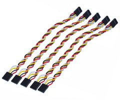 4-pin sil socket connector leads 200mm 10220003