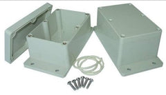 Ip65 abs enclosure 120x80x64mm cream 11-18 (f14) (l/grey)