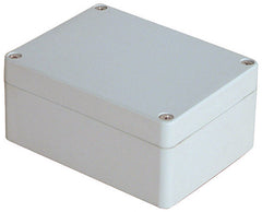 Ip65 abs enclosure moulded 115x90x55mm 11-3 white (l/grey)
