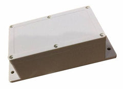 Ip65 abs enclosure moulded 197x90x60mm 11-9 grey tl=197