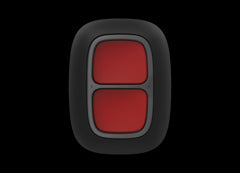AJAX Security - DoubleButton Jeweller - Double Black Wireless Smart Button for Panic and Control Modes | AJAX-PB-DOUBLE-B