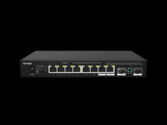 Tenda 8-Port 2.5G Ethernet Switch with 2x 2.5G SFP slots | TEM2010F