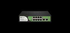 BDCOM 8-Port Gigabit PoE Switch (8-Port PoE + 2-Port Gigabit RJ45) 90W PoE Budget