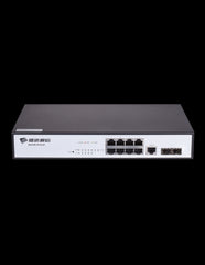 BDCOM 8 Port Managed Gigabit PoE Switch - 150W