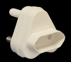 Acconet Adaptor with 1x 5A 2 Pin / Euro Adaptor | AC-PLUG- 2PIN-5A