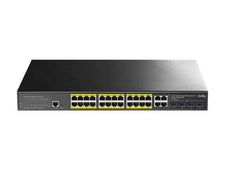 Cudy 24 Port Gigabit PoE 400W 4 Gigabit 4SFP Switch | GS2028PS4-400W
