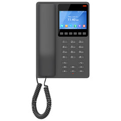 Grandstream 2 Line 3.5'' Color LCD WiFi 6 Hotel Phone Black | GHP631W