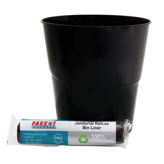 PROMO WASTE BIN 10L + REFUSE BAG 22 MICRON 10L