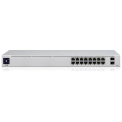 Ubiquiti UniFi 16 Port Gigabit 8 PoE 42W Switch 2SFP | USW-16-POE