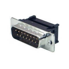 Idc plug d-sub 15w metal mnt & plastic strain 3047-02