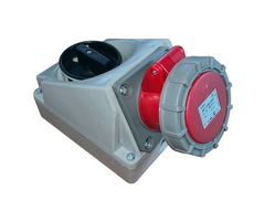 32A 5pin cee socket w/p (n) BC1-3256/W-P