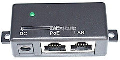 1 Port Passive Power over Ethernet Injector Gigabit - Requires External PSU 2.1mm Jack