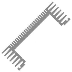 Heatsink linear 39663 125mm 39663-125mm
