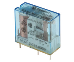 Pcb mount relay spdt 12a 12vdc 5-pins 40.51.9.012.0000