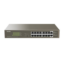 Tenda 16-Port Gigabit PoE Desktop Switch | TEG1116P-16-150W