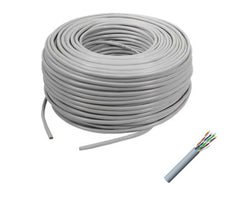 Cat5 utp cable stranded grey - 100m/reel hk18102164-cca