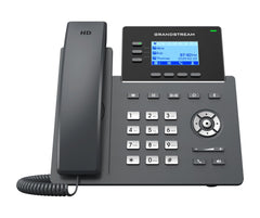 Grandstream 3-Line Gigabit Carrier Desk Phone PoE support | GRP2603P