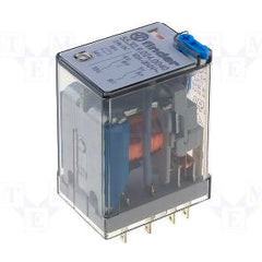 Relay dpdt 10a 60vdc rect 8plu 55.32.9.060.0040