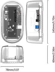 ORICO 2.5/3.5 INCH TRANSPARENT HDD HARD