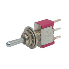 Mini toggle switch spdt on-mom pcb 7109sycq