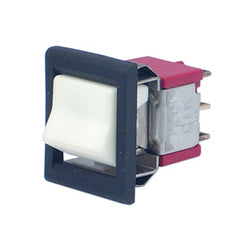 Rocker switch mini dpdt on-on sol 7201j51zq-12