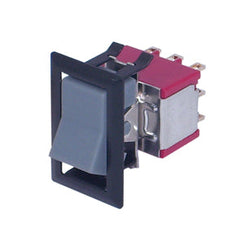 Rocker switch mini 3pdt on-on sol 7301j11zqe-22