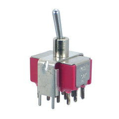 Mini toogle switch qpdt on-on pcb 7401sd9v2qe