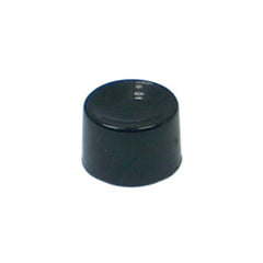 Cap round 9.5mm black 7527-2 / 752702000