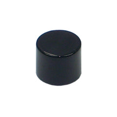 7.7mm rnd push on black cap for 2.8mm shaft sh-cf-023-2-h