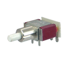 Push button switch spdt r/a on-mom pc 8121sd9r2ge