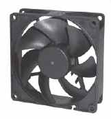 115v axial fan 92sqx25mm bal 33cfm term sf11592a-1092hbt