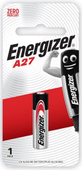 ENERGIZER 12V ALKALINE BATTERY 1 PACK: A27 (MOQ12)