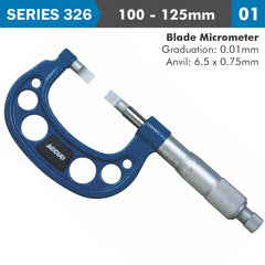 BLADE MICROMETER 100-125MM (0.01MM)