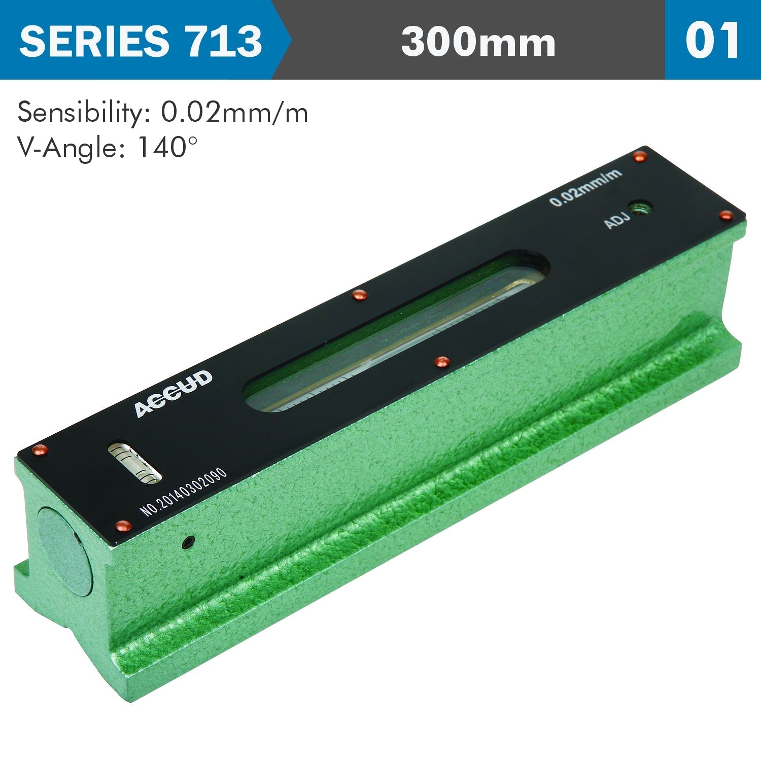 BLOCK LEVELER 300MM 140 DEG. VEE ANGLE