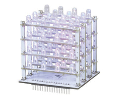Rgb led cube kit 4x4x4 without driver ad060