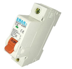 Circuit breaker din 20A 1p 3KA D-CURVE CB-AD47M-3120D