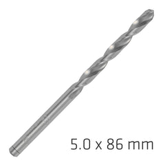 ALPEN PRO HSS 5MM DRILL DIN 338 RN 135 SPLIT POINT PLASTIC WALLET (1