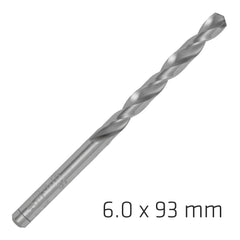 ALPEN PRO HSS 6MM DRILL DIN 338 RN 135 SPLIT POINT PLASTIC WALLET (1