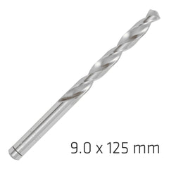 ALPEN PRO HSS 9MM DRILL DIN 338 RN 135 SPLIT POINT PLASTIC WALLET