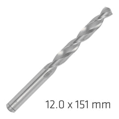 ALPEN PRO HSS 12MM DRILL DIN 338 RN 135 SPLIT POINT PLASTIC WALLET