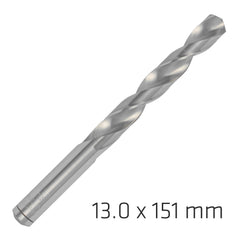 ALPEN PRO HSS 13MM DRILL DIN 338 RN 135 SPLIT POINT PLASTIC WALLET