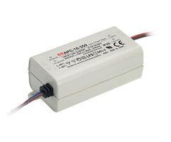 Power supply encl. led driver i=220v o=12v-48v 0a35 16w apc-16-350