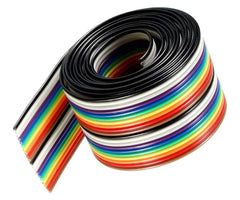 Flat ribbon cable colour 25w - 61m/roll zr7125 (61m)
