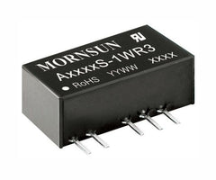 Dc-dc converter dip i=24 o=+/-15v 1w a2415s-1wr3