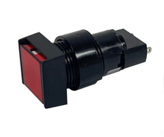 18mm square indicator red 220v d=16 b1859b-rd