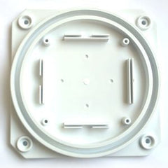 Base white led light fixture 150x150x15mm lbwlm base-wt-wt-len