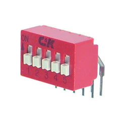 Dip switch r/a 02-pole bd02av bd02-av