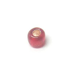 Red glass spacer 4mm id=1.3mm - 600p/bag 160030-red-1