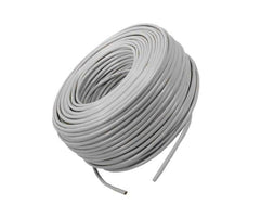 Cat6 ftp ethernet cable cca 8c solid grey - 100m/roll h726ftps-gy